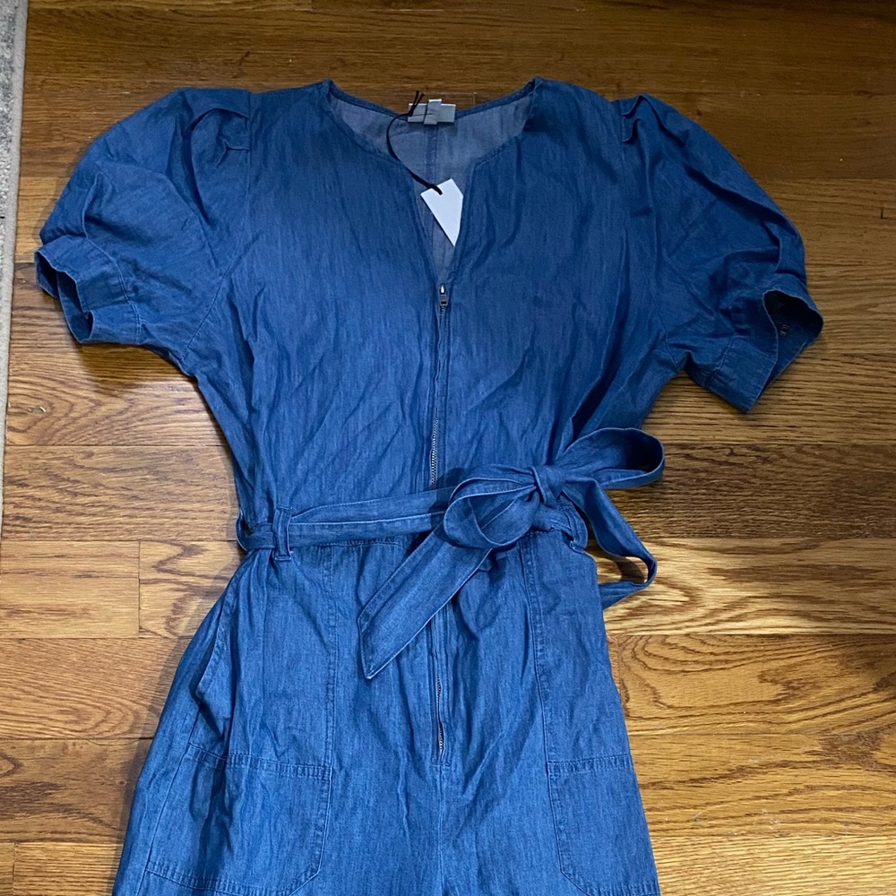 Chambray Jumpsuit NWT